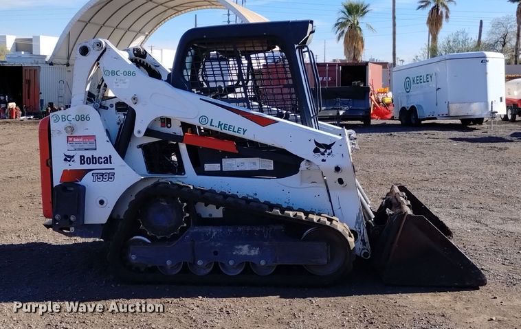 image for item DK8941 2018 Bobcat T595  tracked skid steer loader