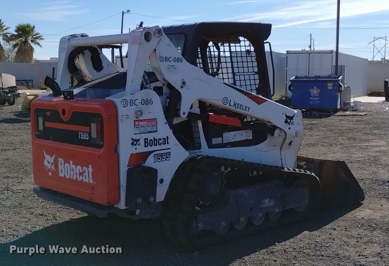image for item DK8941 2018 Bobcat T595  tracked skid steer loader