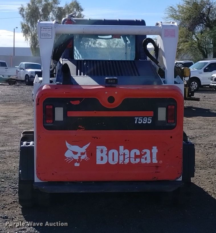 image for item DK8941 2018 Bobcat T595  tracked skid steer loader