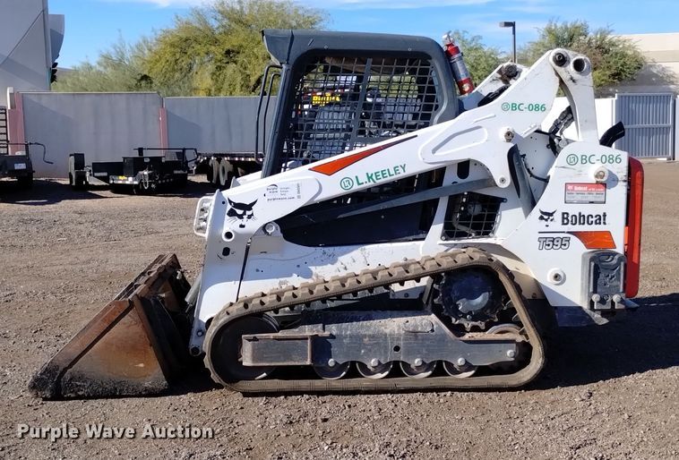 image for item DK8941 2018 Bobcat T595  tracked skid steer loader