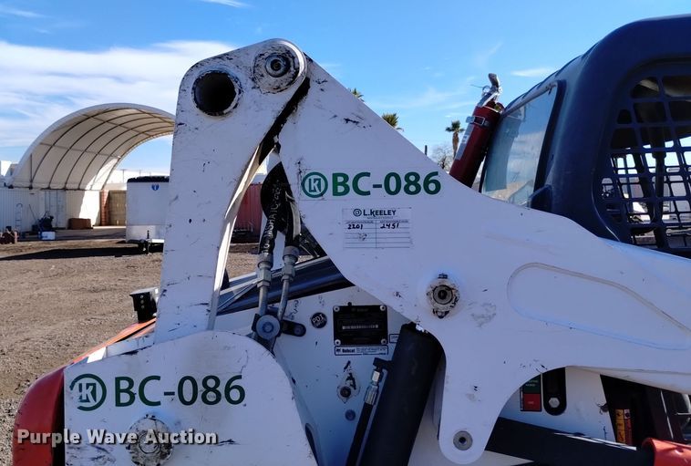 image for item DK8941 2018 Bobcat T595  tracked skid steer loader