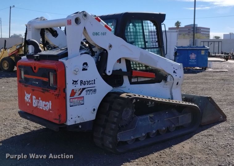 image for item DK8942 2019 Bobcat T770  tracked skid steer loader