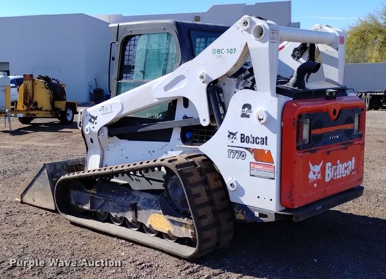 image for item DK8942 2019 Bobcat T770  tracked skid steer loader