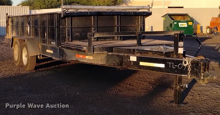 image for item DK8944 2016 Kodiak  dump trailer