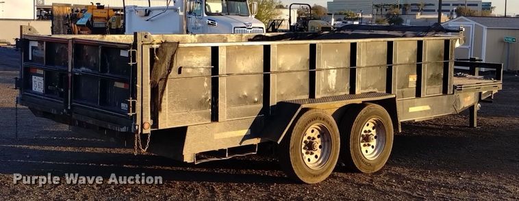 image for item DK8944 2016 Kodiak  dump trailer