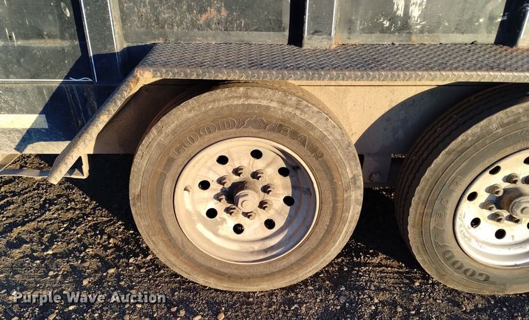 image for item DK8944 2016 Kodiak  dump trailer