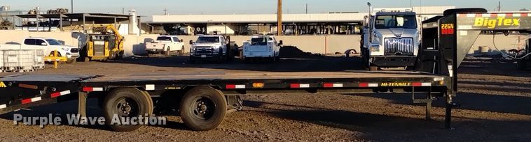 image for item DK8945 2023 Big Tex 22GN-20BK+5MR  equipment trailer