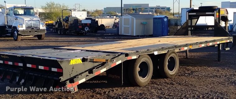 image for item DK8945 2023 Big Tex 22GN-20BK+5MR  equipment trailer