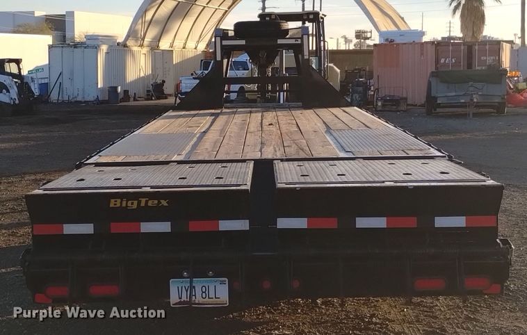 image for item DK8945 2023 Big Tex 22GN-20BK+5MR  equipment trailer