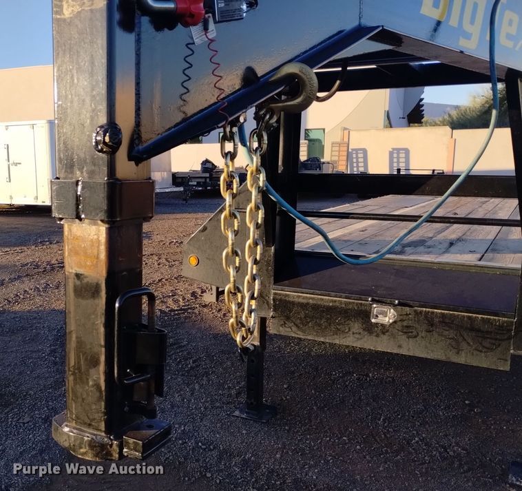 image for item DK8945 2023 Big Tex 22GN-20BK+5MR  equipment trailer