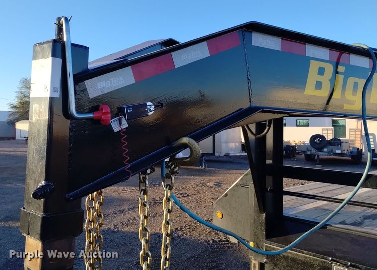 image for item DK8945 2023 Big Tex 22GN-20BK+5MR  equipment trailer