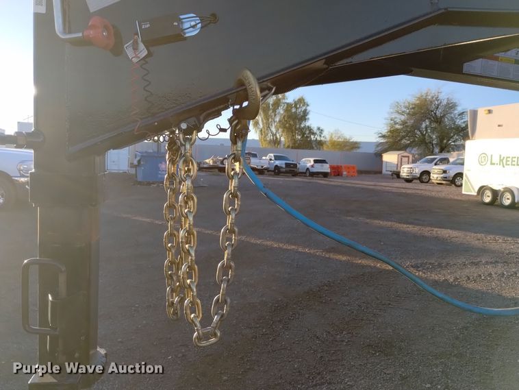 image for item DK8945 2023 Big Tex 22GN-20BK+5MR  equipment trailer