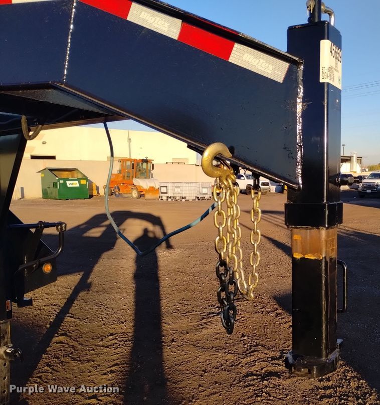 image for item DK8945 2023 Big Tex 22GN-20BK+5MR  equipment trailer