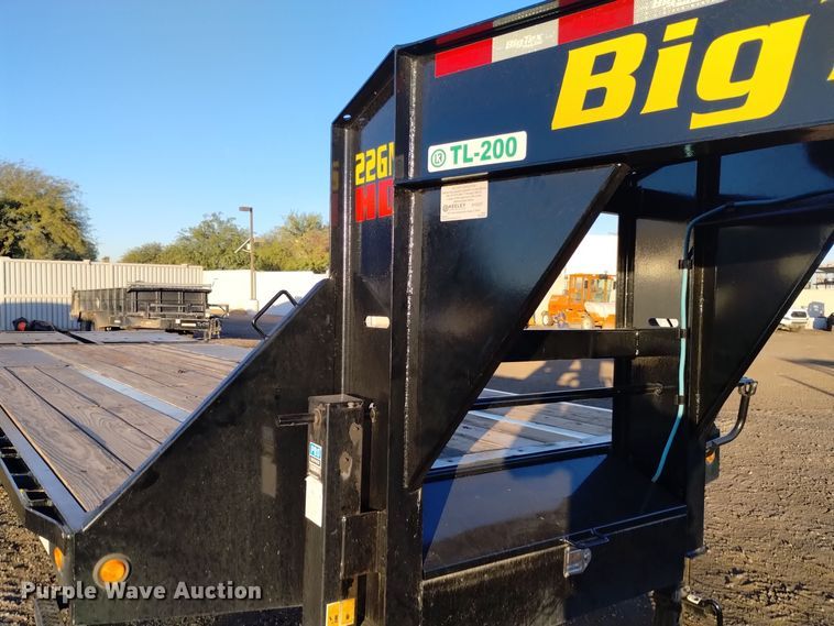 image for item DK8945 2023 Big Tex 22GN-20BK+5MR  equipment trailer