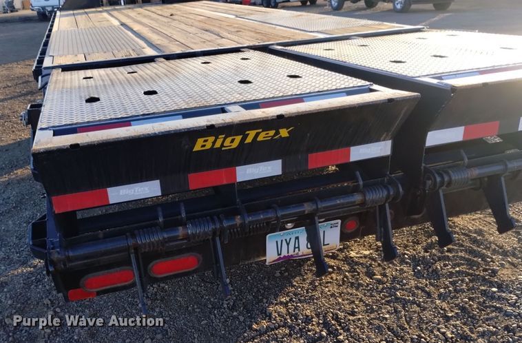 image for item DK8945 2023 Big Tex 22GN-20BK+5MR  equipment trailer