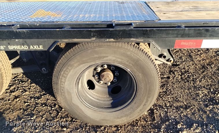 image for item DK8945 2023 Big Tex 22GN-20BK+5MR  equipment trailer