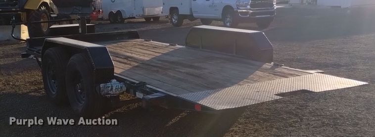 image for item DK8946 2020 Big Tex 14FT-16  tilt deck equipment trailer