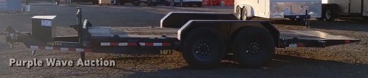 image for item DK8946 2020 Big Tex 14FT-16  tilt deck equipment trailer