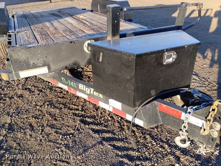 image for item DK8946 2020 Big Tex 14FT-16  tilt deck equipment trailer