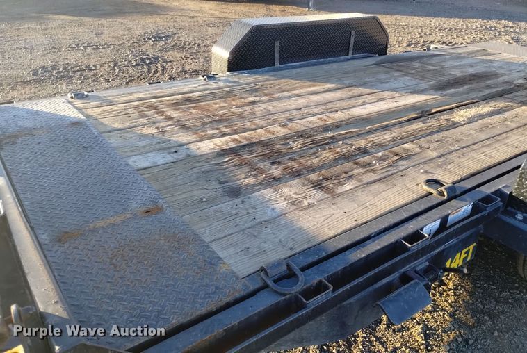 image for item DK8946 2020 Big Tex 14FT-16  tilt deck equipment trailer