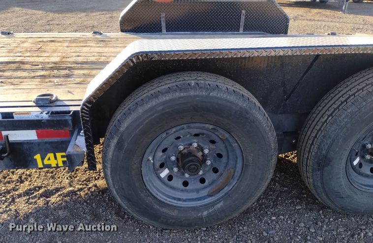 image for item DK8946 2020 Big Tex 14FT-16  tilt deck equipment trailer