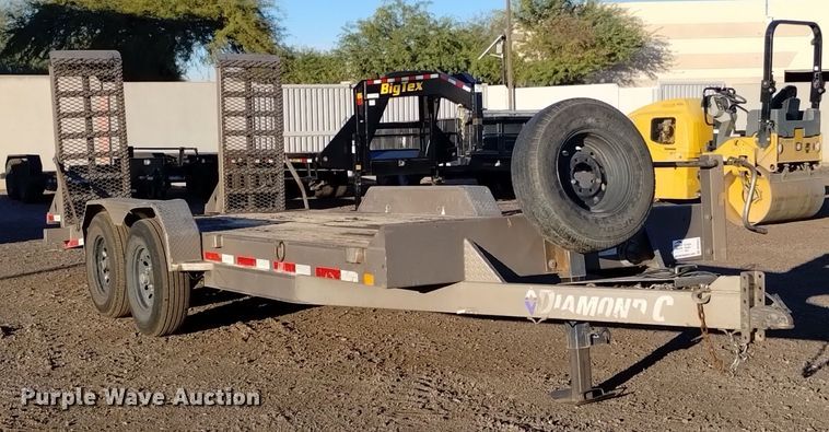 image for item DK8947 2018 Diamond C  equipment trailer