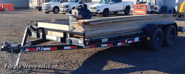 image for item DK8948 2021 PJ CE182  equipment trailer