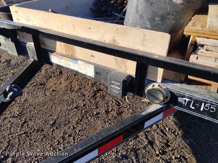 image for item DK8948 2021 PJ CE182  equipment trailer