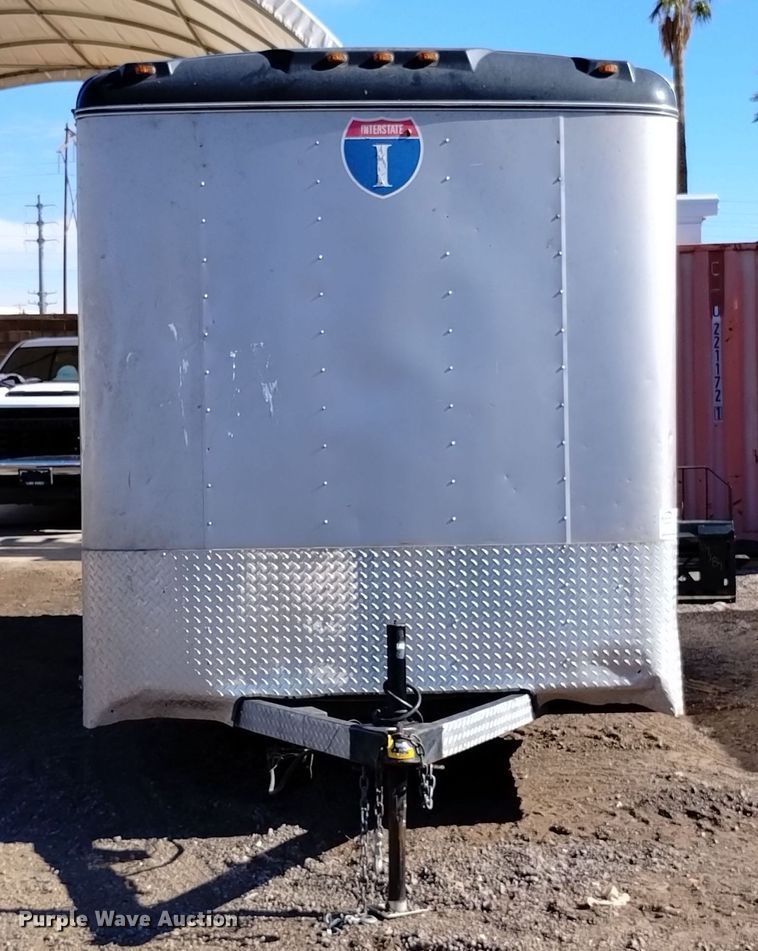 image for item DK8949 2018 Interstate ILRD716TA2  enclosed cargo trailer