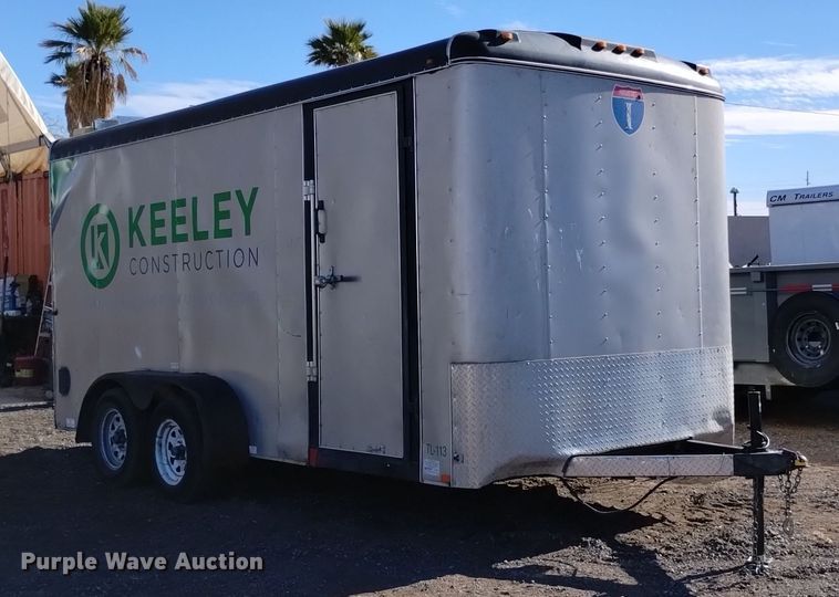 image for item DK8949 2018 Interstate ILRD716TA2  enclosed cargo trailer