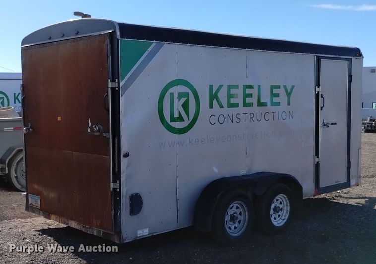 image for item DK8949 2018 Interstate ILRD716TA2  enclosed cargo trailer