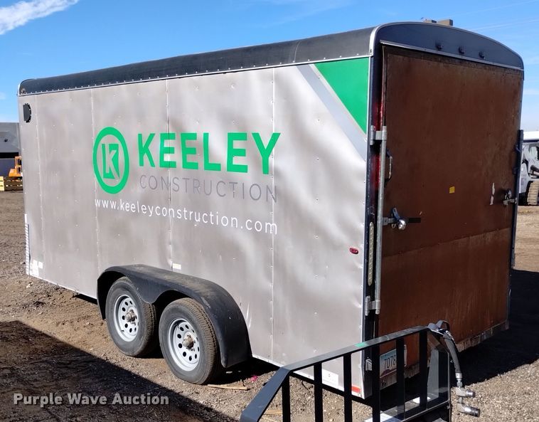 image for item DK8949 2018 Interstate ILRD716TA2  enclosed cargo trailer