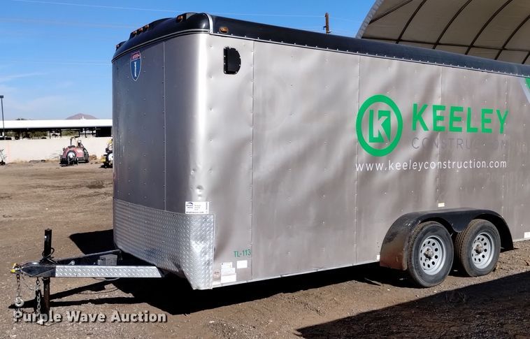 image for item DK8949 2018 Interstate ILRD716TA2  enclosed cargo trailer