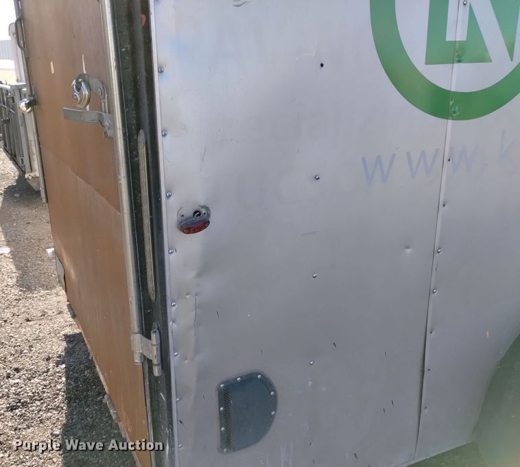 image for item DK8949 2018 Interstate ILRD716TA2  enclosed cargo trailer