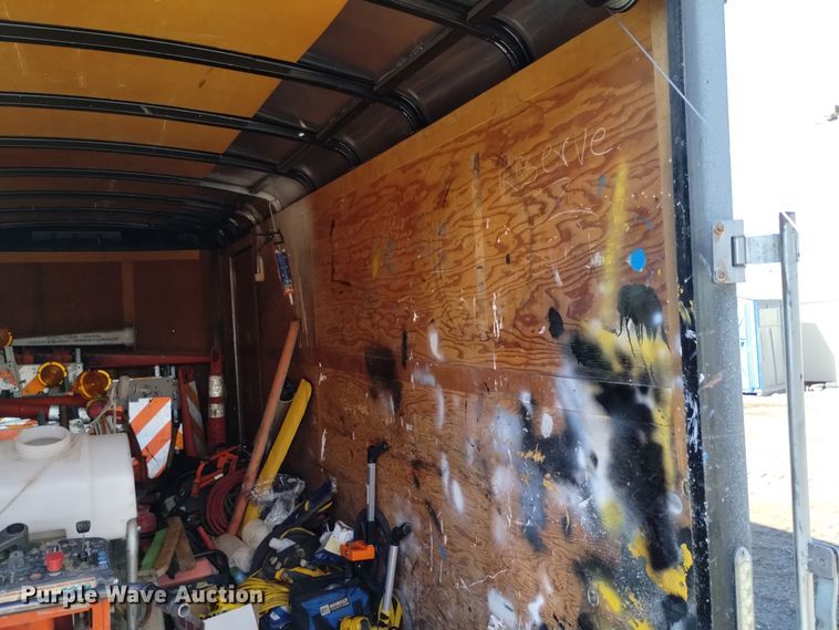 image for item DK8949 2018 Interstate ILRD716TA2  enclosed cargo trailer