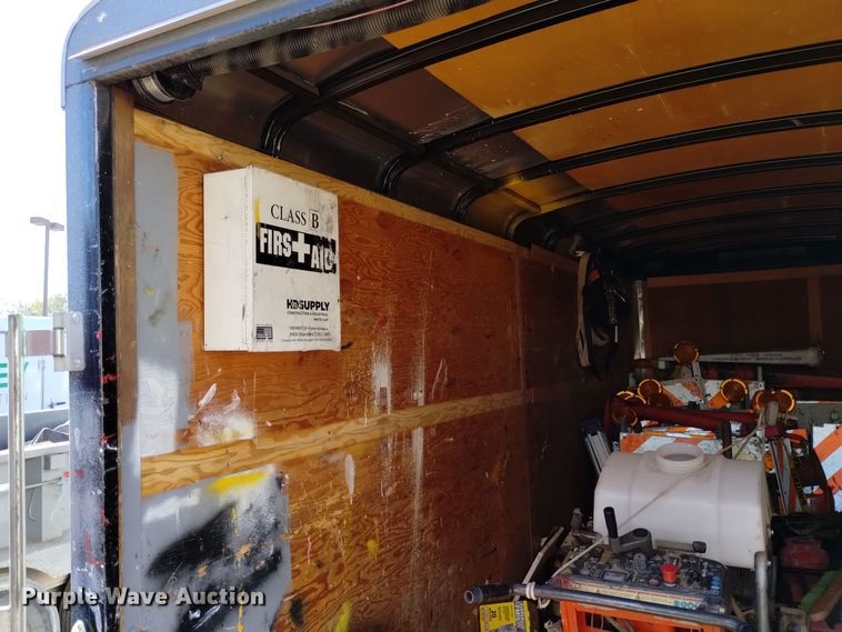 image for item DK8949 2018 Interstate ILRD716TA2  enclosed cargo trailer