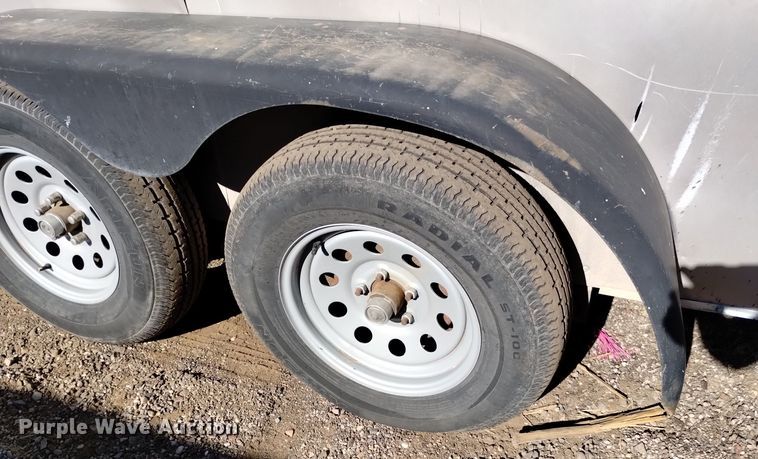 image for item DK8949 2018 Interstate ILRD716TA2  enclosed cargo trailer