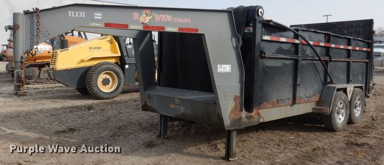 image for item DL7812 2014 Bewise  dump trailer