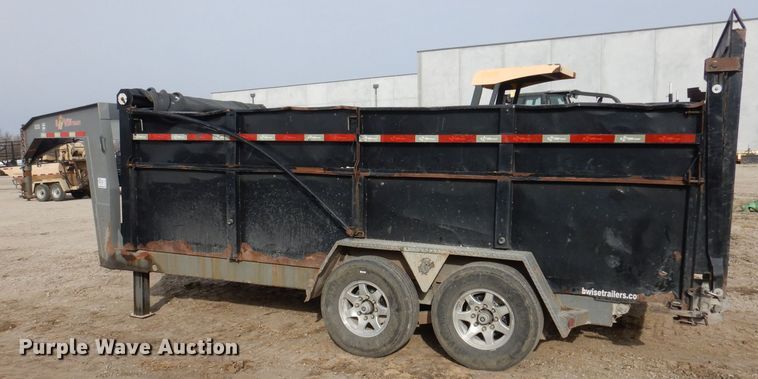 image for item DL7812 2014 Bewise  dump trailer
