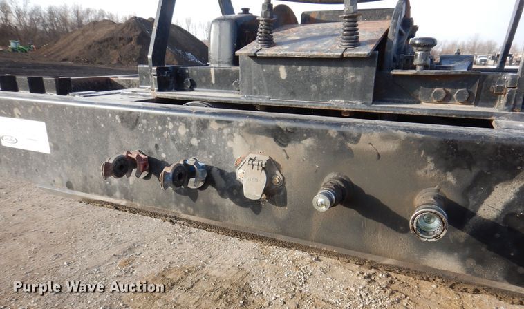 image for item DL7813 2002 Ledwell LW48 HT2-8  drop deck equipment trailer