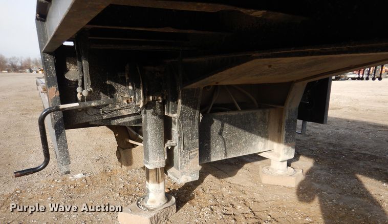 image for item DL7813 2002 Ledwell LW48 HT2-8  drop deck equipment trailer