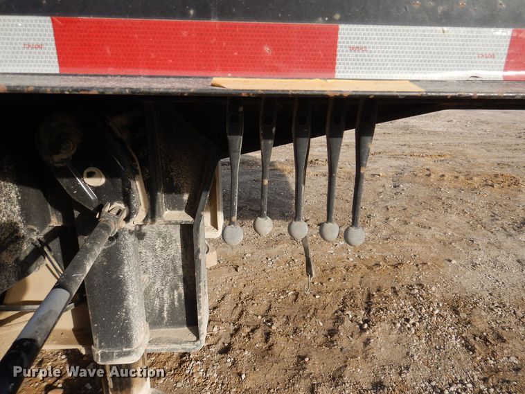 image for item DL7813 2002 Ledwell LW48 HT2-8  drop deck equipment trailer