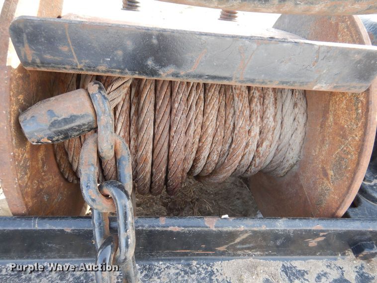 image for item DL7813 2002 Ledwell LW48 HT2-8  drop deck equipment trailer