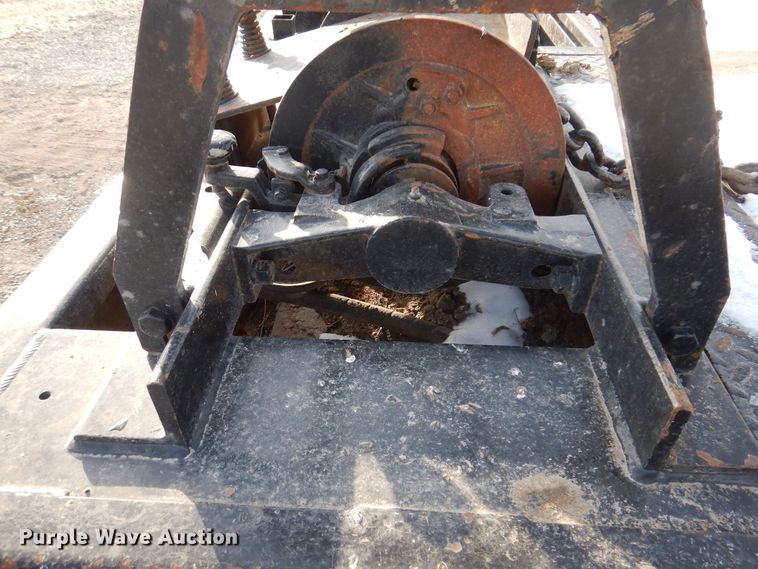 image for item DL7813 2002 Ledwell LW48 HT2-8  drop deck equipment trailer