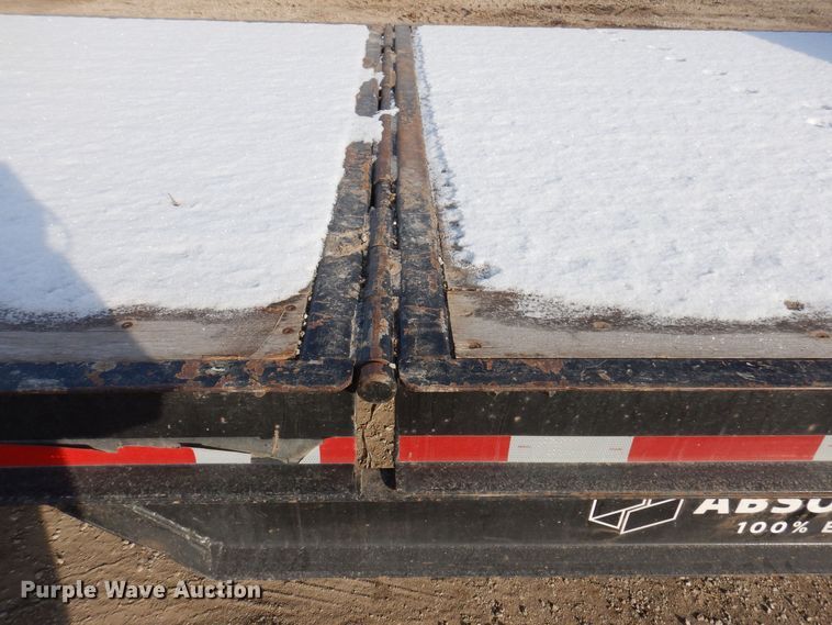 image for item DL7813 2002 Ledwell LW48 HT2-8  drop deck equipment trailer