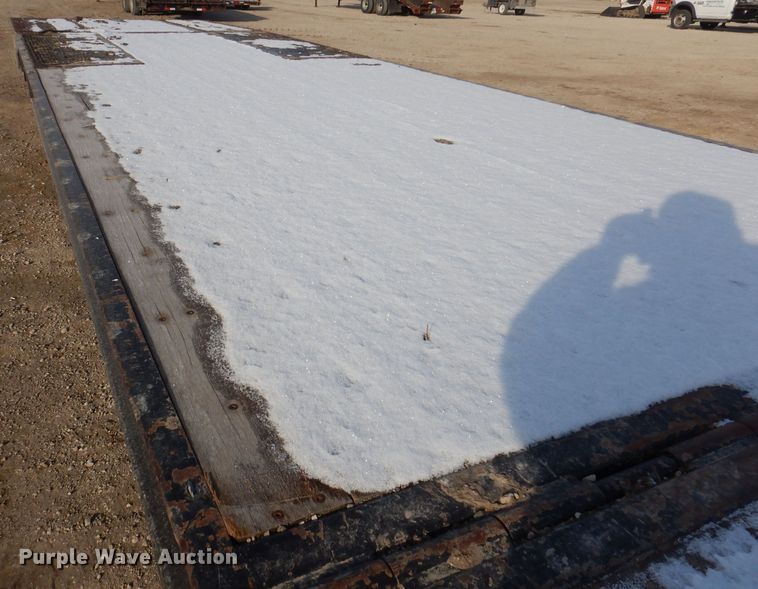 image for item DL7813 2002 Ledwell LW48 HT2-8  drop deck equipment trailer