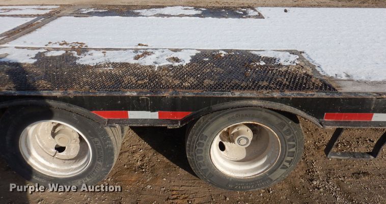 image for item DL7813 2002 Ledwell LW48 HT2-8  drop deck equipment trailer