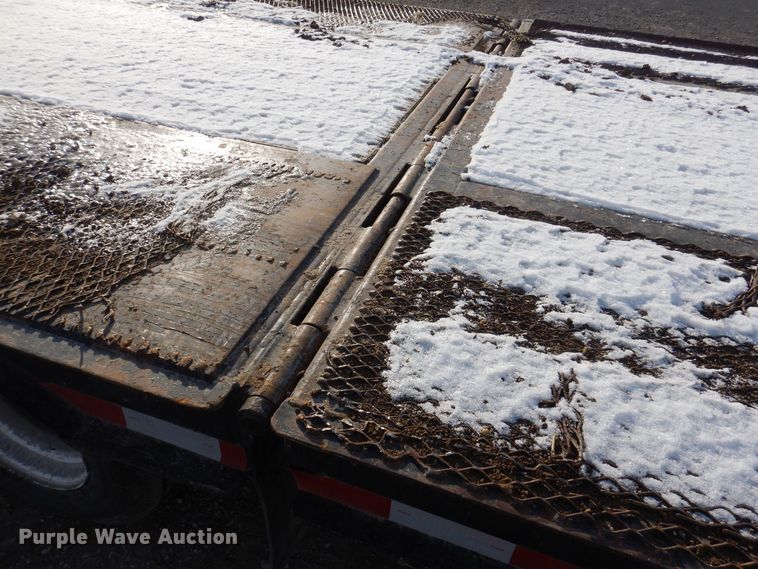 image for item DL7813 2002 Ledwell LW48 HT2-8  drop deck equipment trailer