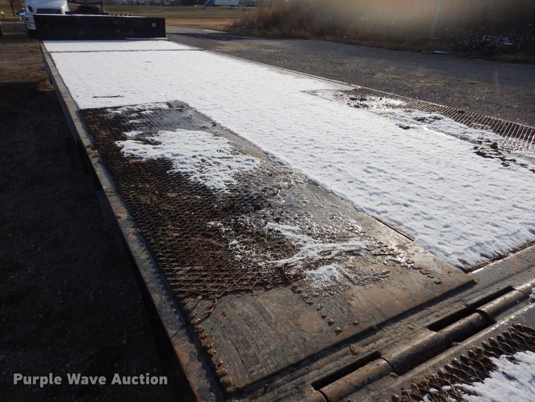 image for item DL7813 2002 Ledwell LW48 HT2-8  drop deck equipment trailer