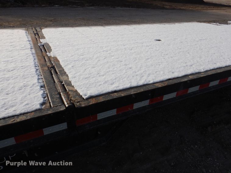 image for item DL7813 2002 Ledwell LW48 HT2-8  drop deck equipment trailer